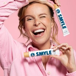 Hydroxyapatit Tannpasta SMYLE Fresh Mint Fluorfri 80 ml.