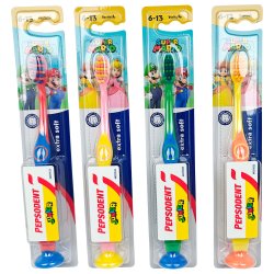Super Mario Brosse � dents pour enfants PEPSODENT Junior 6 ans/+