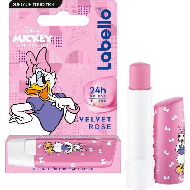 LABELLO Baume � l�vres Velvet Rose - Daisy Duck Edition 4,8g