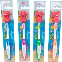 DEALO Baby Aquarium brosse � dents - soin dentaire amusant, s�r et doux pour les tout-petits de 0 � 3 ans