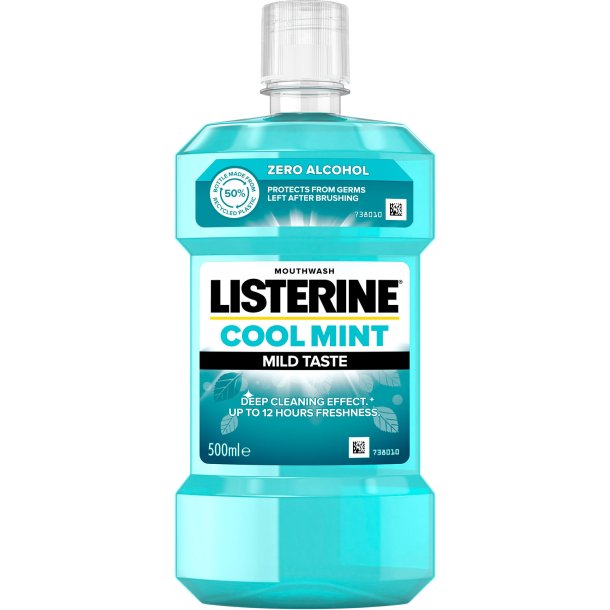 Listerine Cool Mint Zero Mild Taste 500 ml.