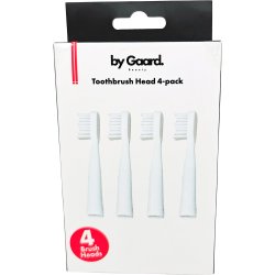 T�tes de brosse pour BY GAARD Brosse � dents �lectrique - 4 pcs.