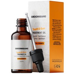 Olje til tenner og tannkj�tt smertelindring GROOMARANG Tooth & Gum Treatment Extra Strength 30 ml