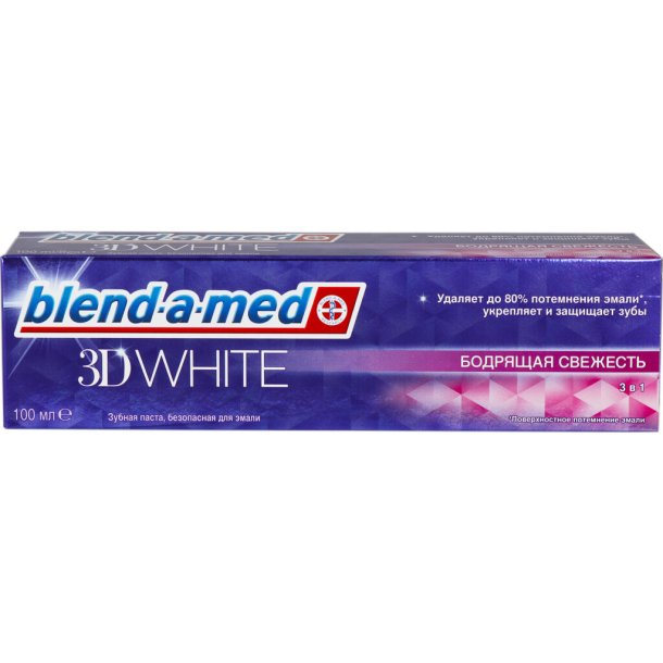 3D White Tandpasta Blend-a-med Vitaliserend Fresh
