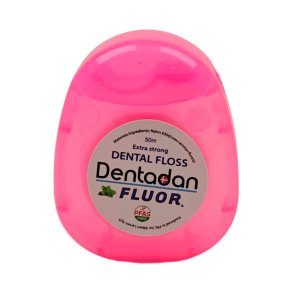 Tanntr�d med Fluor DENTADAN Extra Strong Mint & Wax 50 mtr.