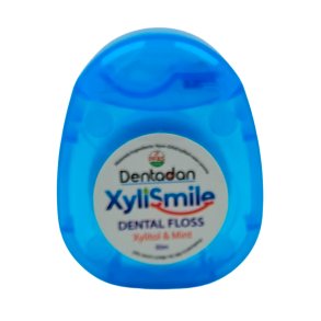 Tanntr�d med Xylitol DENTADAN XyliSmile Mint & Wax 50 mtr.