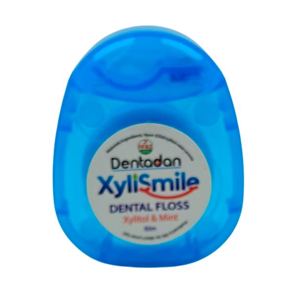 Tanntr�d med Xylitol DENTADAN XyliSmile Mint &amp; Wax 50 mtr.
