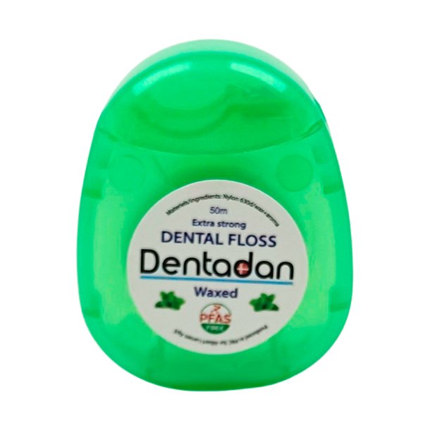 Tanntr�d med Mintsmak DENTADAN Extra Strong Waxed 50 mtr.