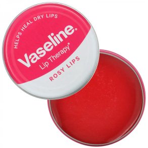 VASELINE Lip Therapy Rosy Lips 20g � intensiv pleje med let rosafarvet gl�d