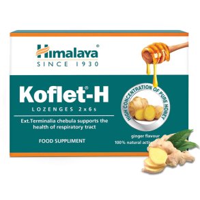 Kopi af Ayurvediska Sugtabletter Himalaya Koflet-H Orange 12 st.
