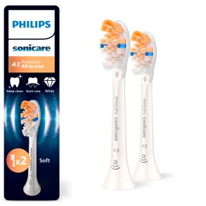 PHILIPS Sonicare A3 Premium All-in-One B�rstehoveder 2 stk.