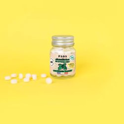 Eco Tandkrmstabletter PAOS Fresh Mint Glas 100 st.