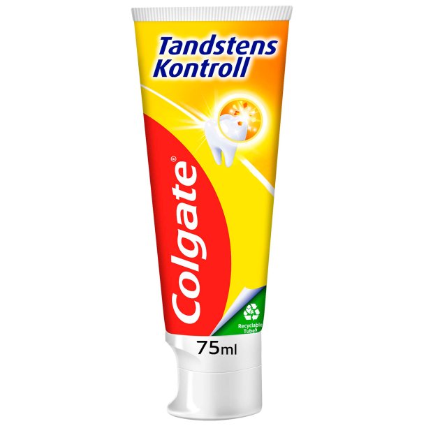 COLGATE Tandstens Kontroll Tandkr�m 75 ml. � Skydd mot tandsten och plack