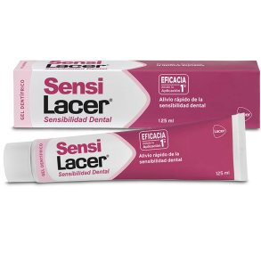 Tandpasta Gel mod Isninger LACER Sensi 2.500 ppm Fluor & 1 % Xylitol - 125 ml