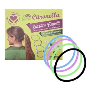 Citronella �lastiques � cheveux SETABLU 4 pcs - �lastiques parfum�s multifonctionnels pour l'�t�
