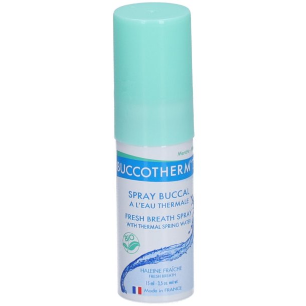 BuccoTherm Fresh Breath Spray (15 ml.) � raikas hengitys xylitolilla ja l�mp�isell� l�hdevedell�