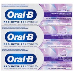 ORAL-B 3D White Tandpasta 3 x 75 ml Luxe Perfection Advanced Whitening