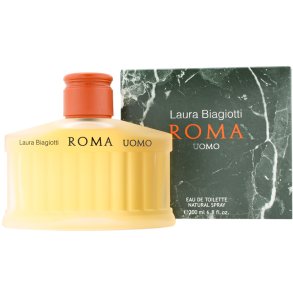 Laura Biagiotti Roma Uomo 200 ml. - Eau de Toilette � Klassisk italiensk herreduft