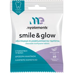 Tandpasta Tabletter MyElements Smile &amp; Glow 60 stk