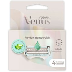 Gillette Venus Satin Care Intim Aloe Vera Barberblade 4 stk.