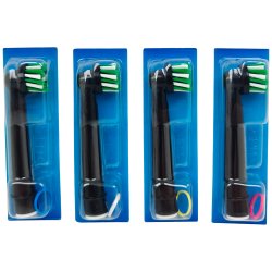 Oral-B CrossAction CleanMaximizer B�rstenk�pfe 4 Stk. Black