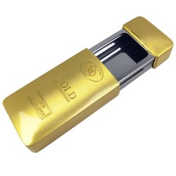 Fick askfat Metal Gold bar