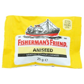 Fisherman�s Friend Aniseed 25 g � Klassiska mentholpastiller med anis