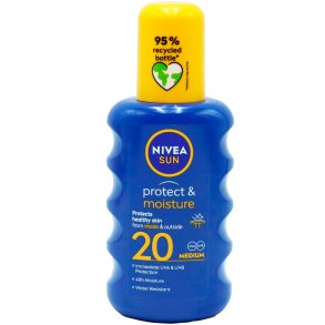 Solspray NIVEA Sun Protect & Moisture SPF 20 (200 ml.)