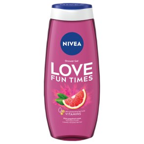NIVEA Love Fun Times Shower Gel � Pink Grapefruit 250 ml