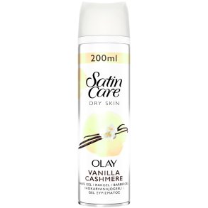 Gillette Barbergel Satin Care Dry Skin � Olay Vanilla Cashmere 200 ml