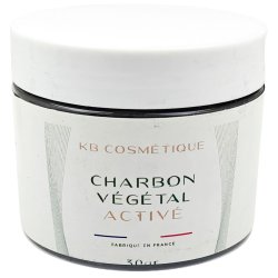 Charcoal Tandpasta Pulver KB COSMETIQUE Charbon V�g�tal Activ� 30g � Naturlig aktivt kul til tandpleje