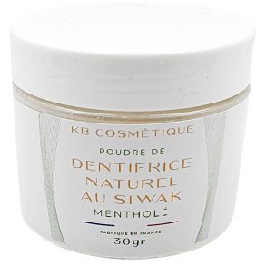 Miswak Tandpasta Pulver KB COSMETIQUE Poudre de Dentifrice Naturel au Siwak Menthol � 30 g