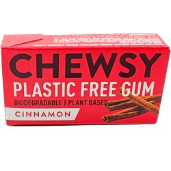 Xylitol Chewing-gum CHEWSY Plastic Free Gum � Cinnamon (10 pcs / 15 g)