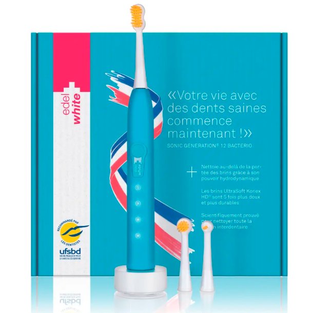 Kopi af Edel+White Elektrisk tandborste Sonic Generation 8 Winner Ultrasoft