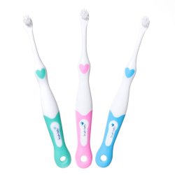 BRUSH-BABY Tandb�rste 0�18 m�neder 1 stk. - Ekstra bl�d tandb�rste til de allerf�rste t�nder