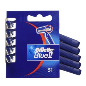 GILLETTE Blue II Engangsskrabere � 5 stk.