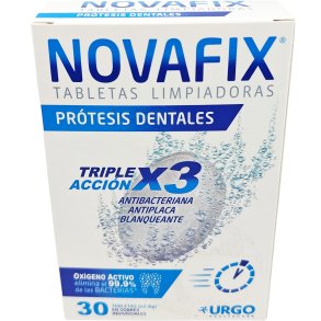 NOVAFIX Reinigungstabletten für Zahnprothesen – 30 Stk.