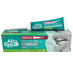 Gel apaisant contre les aphtes et les plaies buccales AFTA REPAIR Mint Flavor (15 ml)