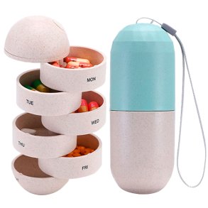 Pillbox Skyddsrr Pillerfodral 7 dagar