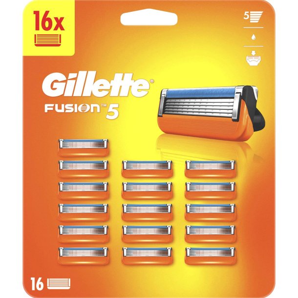 GILLETTE Fusion5 Barberblade 16 stk.