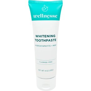 Hydroxyapatite Whitening Tandpasta WELLNESSE Mint & Xylitol (Fluorfri) 113g