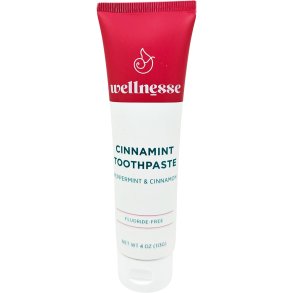 Hydroxyapatite & Xylitol Hammastahna WELLNESSE Peppermint & Cinnamon (Fluoriton) 113g