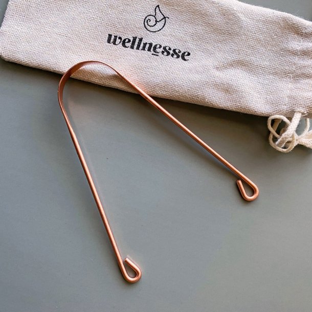 Zungenschaber WELLNESSE Kupfer Zungenreiniger