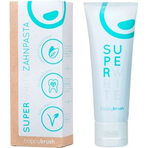 Whitening Tandpasta Happybrush SuperWhite 75 ml