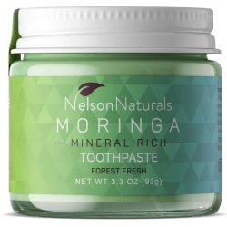 Xylitol Hammastahna NELSONS Naturals Moringa Mineral Rich - Forest Fresh (93g)
