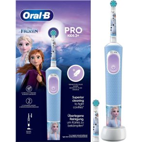 Oral-B Disney Frozen PRO Brosse électrique pour enfants + Tête de brosse supplémentaire