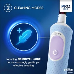 Oral-B Disney Frozen PRO Brosse électrique pour enfants + Tête de brosse supplémentaire