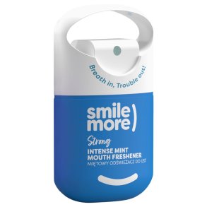 Xylitol Mundspray SMILE MORE Strong Intense Mint Mouth Freshener 20 ml.