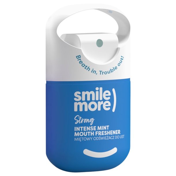 Xylitol Mundspray SMILE MORE Strong Intense Mint Mouth Freshener 20 ml.