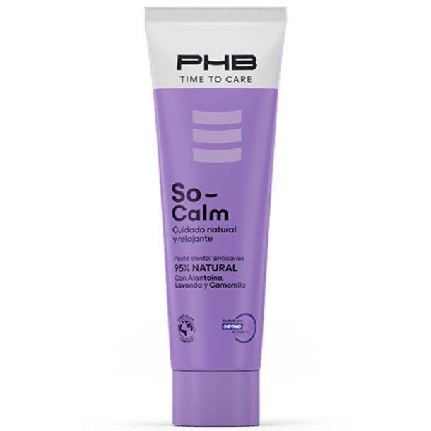 Lugnande Tandpasta f�r k�nsligt tandk�tt  PHB Time To Care So-Calm 75 ml